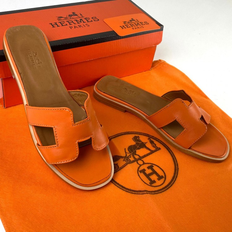 HERMES SANDALS ORAN TERLİK ORANJ